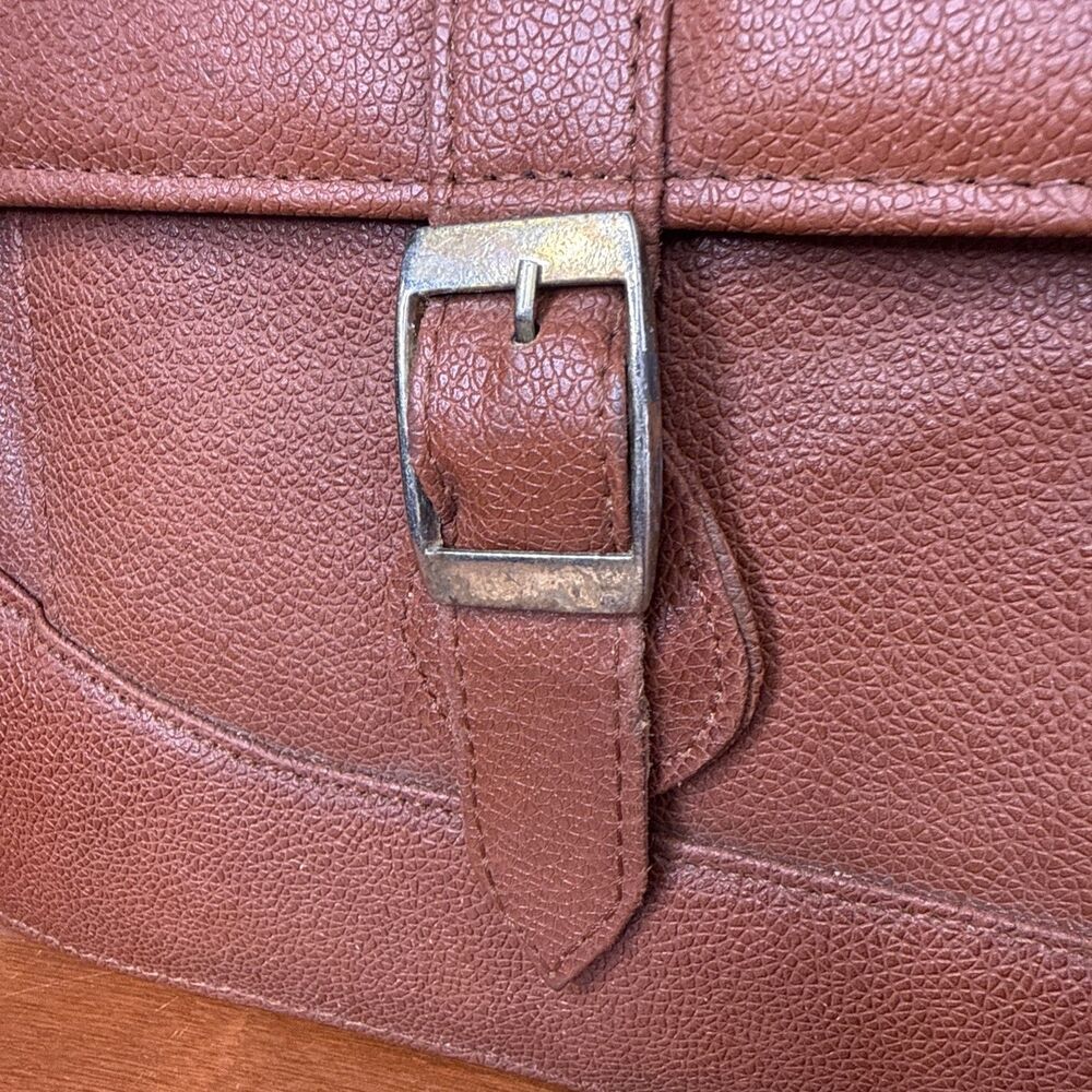 Vintage Raymond Brown Attache Briefcase Portfolio Satchel Office Bag EUC - Picture 5 of 16